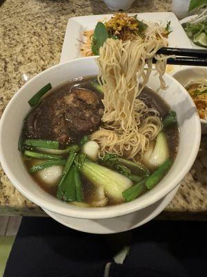 Mi Vit Tiem (braised duck noodle soup) - very flavorful!