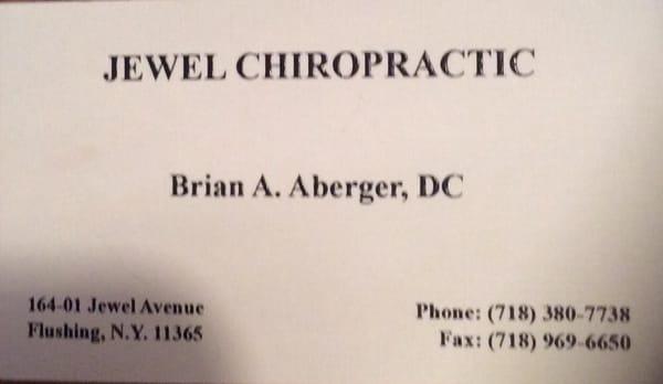 great chiropractor, very friendly, tends to your needs, takes most insurances