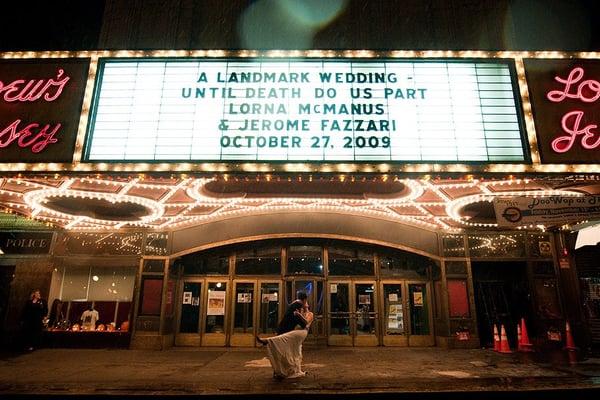 Loew's Jersey Theater facade