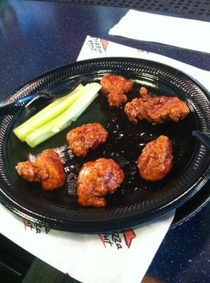 The boneless wings