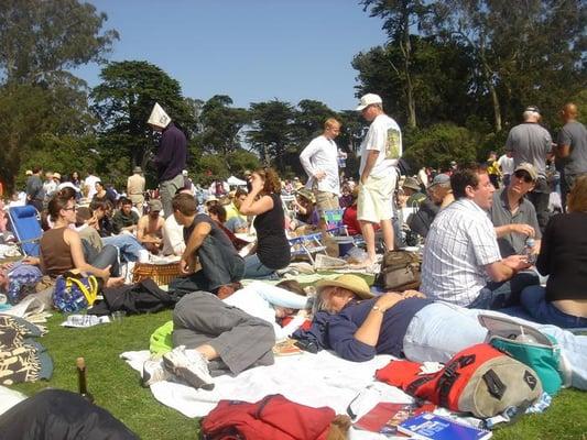 Taking an intermission stretch (2006)