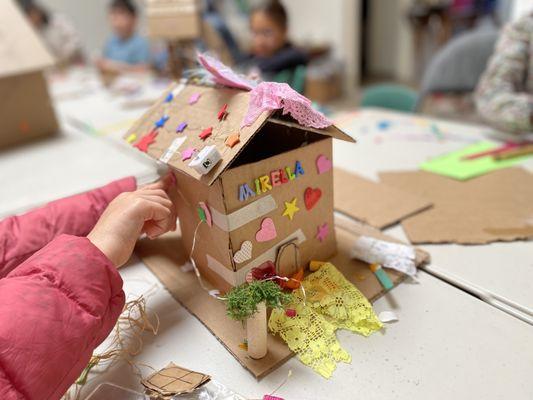 Handcrafting a house