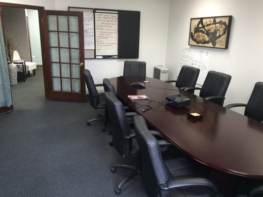 Conference room at Hinsdale headquarters