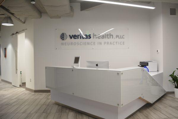 Front desk at Veritas Health, PLLC