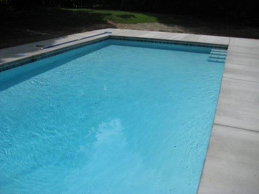 Pool Renovation After