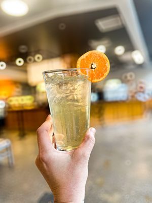 Jasmine orange spritzer