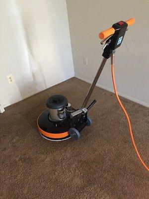 Removing dirtiness from this carpet.