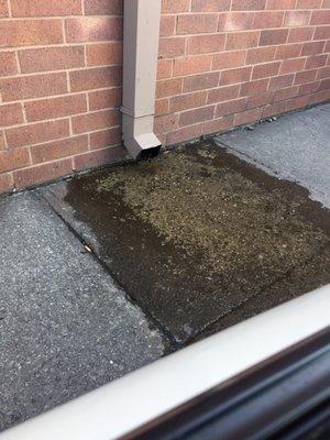 This smells really nasty. It's right next to the drive-thru window. Ew