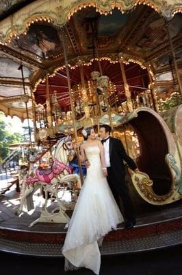 photo of a paris wedding