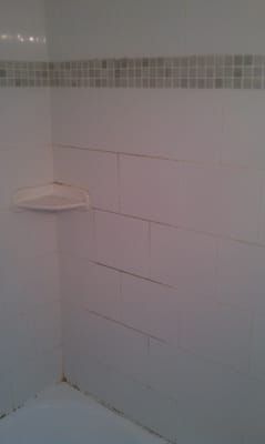 Before picture of a neglected bath room