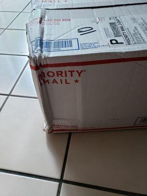 Crushed fragile box