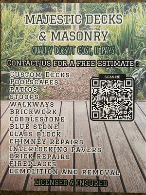 Majestic Decks And Masonry