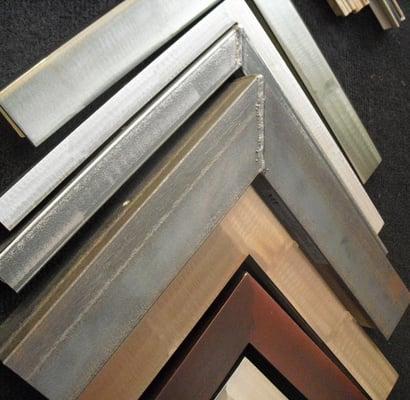 Welded Steel Frames can be customized in color, texture and shape.