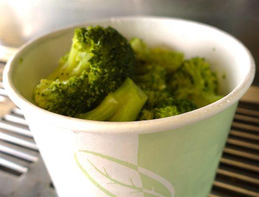 Steamed Organic Broccoli