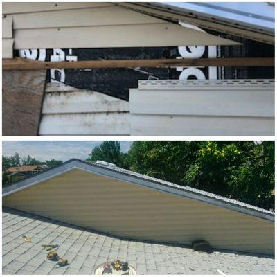 Do you need your siding repaired due to the recent hail? Contact us today for a free estimate.