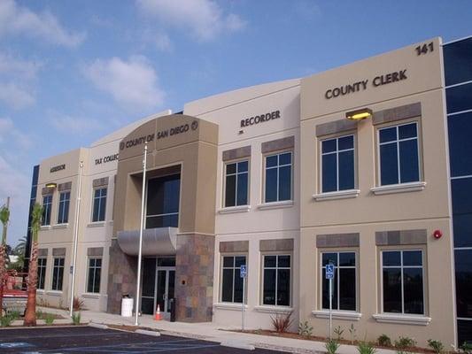 We have installed exterior as well as interior signs for all the County of San Diego Assessor buildings.