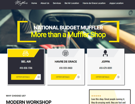 National Budget Muffler