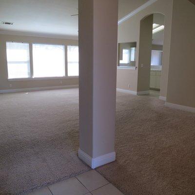 Interior of one of our occupied rental homes.