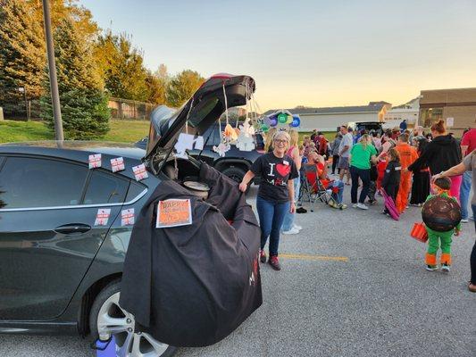 Trunk or treat fun at Bell Elementary!