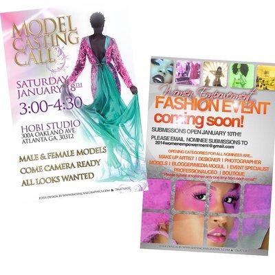 Need Event Flyers? Design and printing available