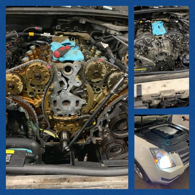 New complete timing chain installed '12 Cadillac CTS 3.6L