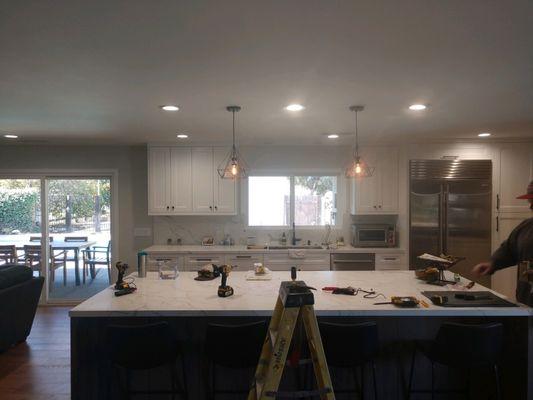 Kitchen Lighting Completion