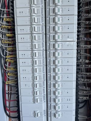 New Leviton residential electrical panel with GFCI/AFCI dual breakers 

FREDERICK MARYLAND