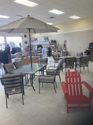 Boutique and outdoor furniture