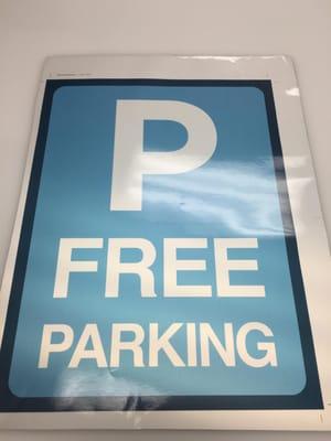 This traffic sign is printed on a reflective vinyl with a top  laminate for long-lasting protection.