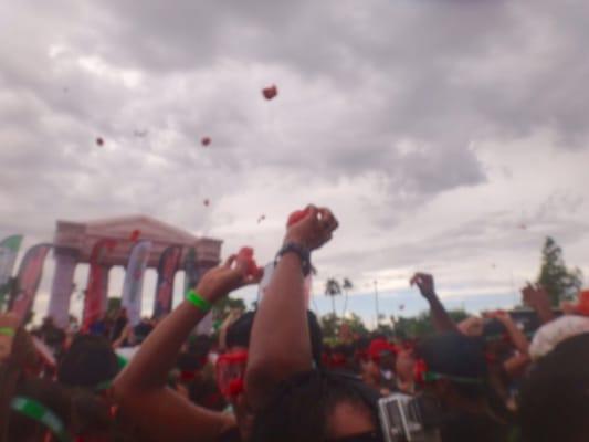 The Flying Tomato Festival