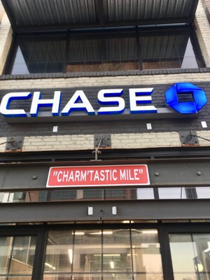 Chase Manhattan Harbor East located only minutes away from The "Charm'tastic Mile" (CTMB).