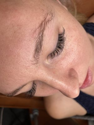 Eyelash extensions by Kristina Head