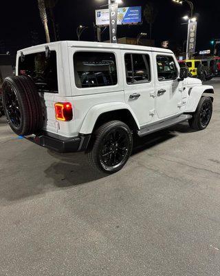 2023 Jeep Wrangler Leased for our client Sherry