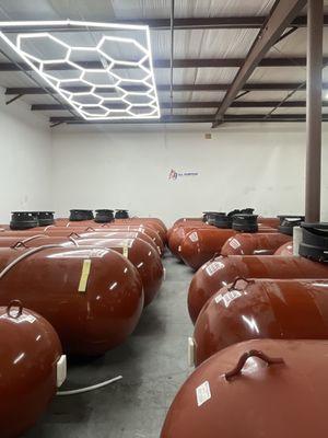 Propane Tanks
1000
500
250
120