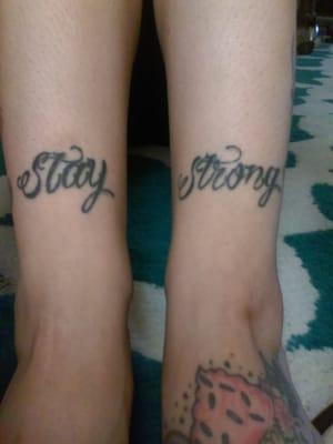 Stay strong3  i love his lettering!