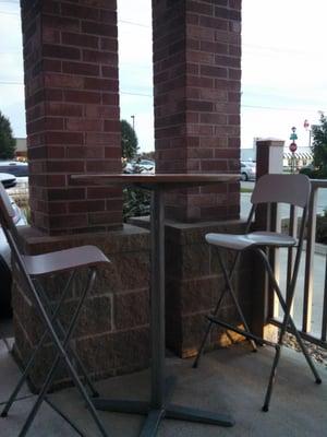 Outdoor seating