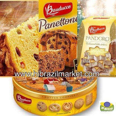 E chegou os Panetones mais queridinhos e gostosos! 
Disponíveis em nosso mercado em Redondo Beach e online www.hibrazilmarket.com