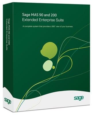 Sage MAS 90 and MAS 200 ERP Software for businesses