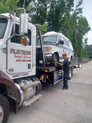 Thank you Robert and Platinum towing