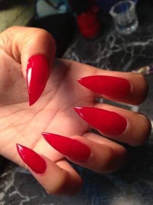 VAMP LIFE!!! Long Stiletto Nails!!!