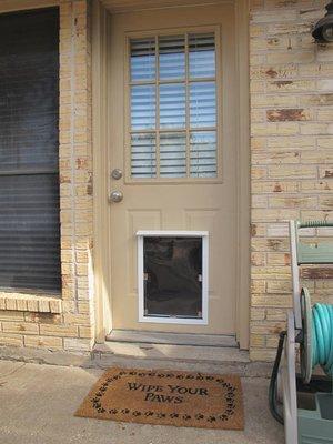 Pet Door Installation