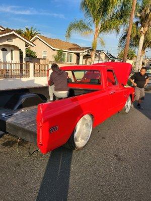 1970 back glass installed.