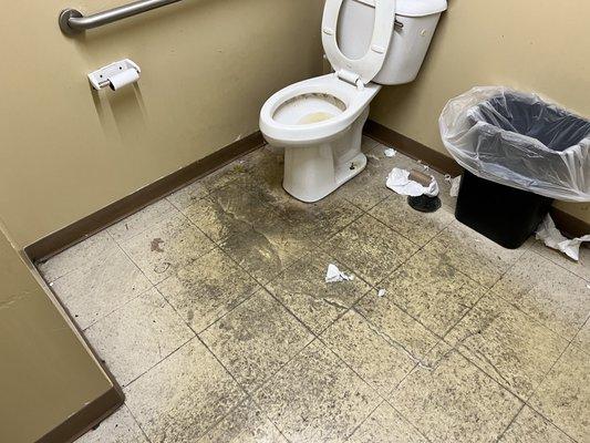 Dirtiest bathroom I've ever seen