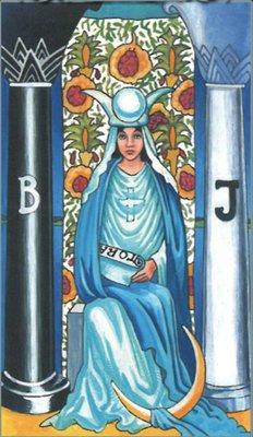 If you are a female, The High Priestess indicates that you will be highly-desired by more than one person. People will find you irresistible