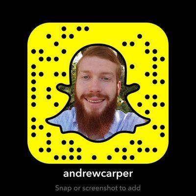 Follow Andrew Carper on Snapchat!