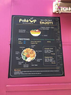 Food menu