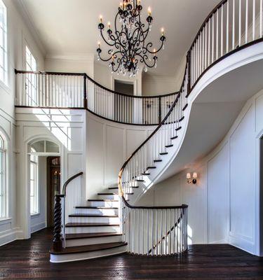 Curved Staircase