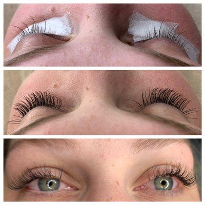 Medium classic lashes