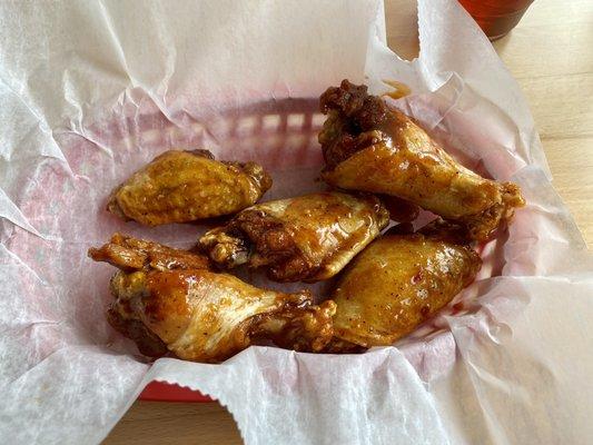 Hot honey 5 PC WINGS