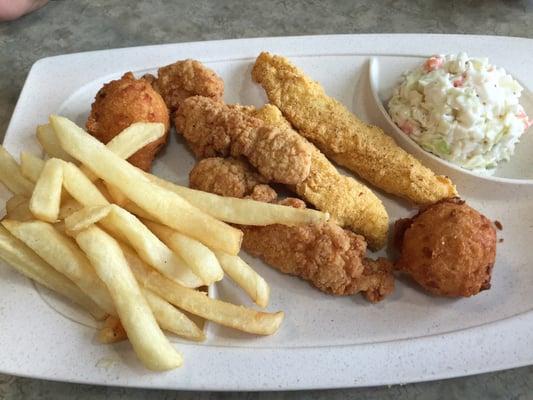 Chicken and fish tenders